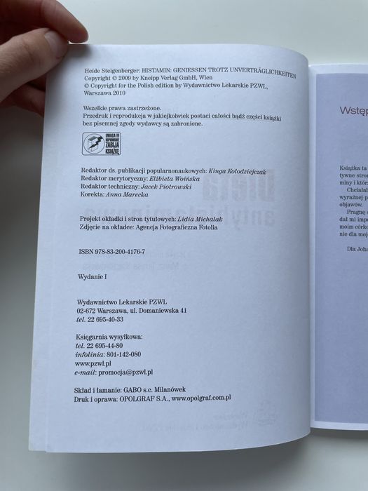 Dieta antyhistaminowa Heide Steigenberger