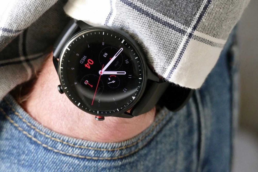 Smartwatch Amazfit GTR 2 Sport Edition Preto/ Garantia/ Caixa/Perfeito