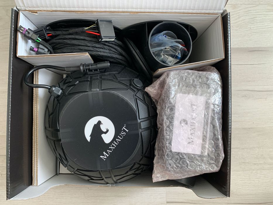 NOWY zestaw MAXHAUST Bridge komplet aktywny wydech, Sound Booster