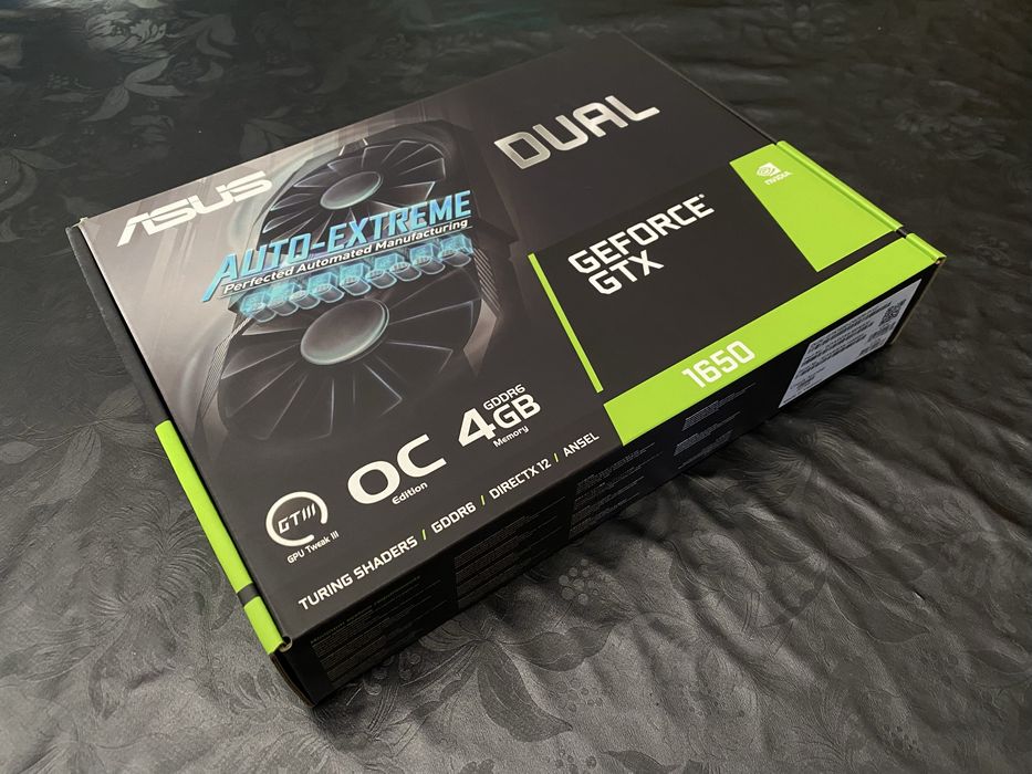 Gráfica Asus GeForce GTX 1650 Dual V2 OC Edition 4GB GDDR6