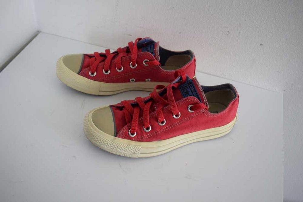 Converse czerwone trampki buty 36