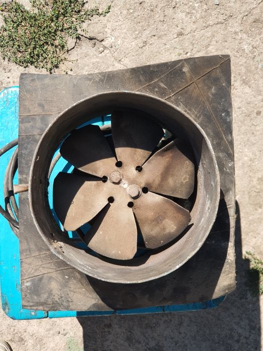 Вентилятор для поддува котла, печки