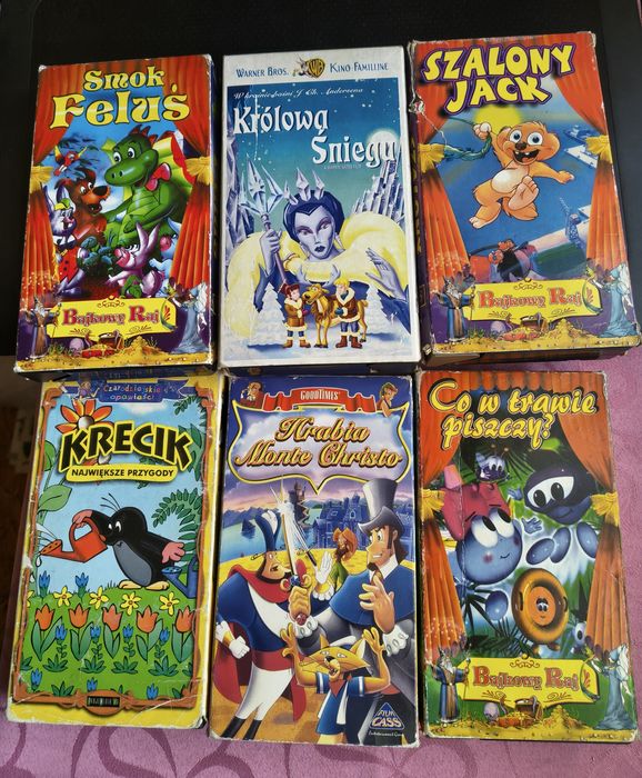 Bajki 23 sztuki VHS