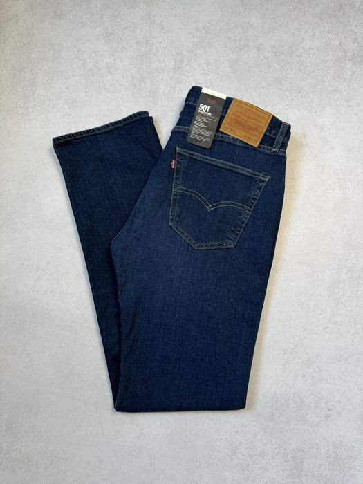 Нові джинси Levi’s 501 premium чоловічі темно сині оригінал