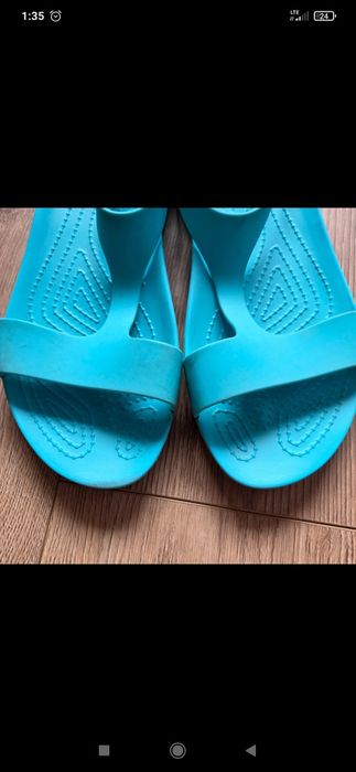 Crocs w9 niebieskie