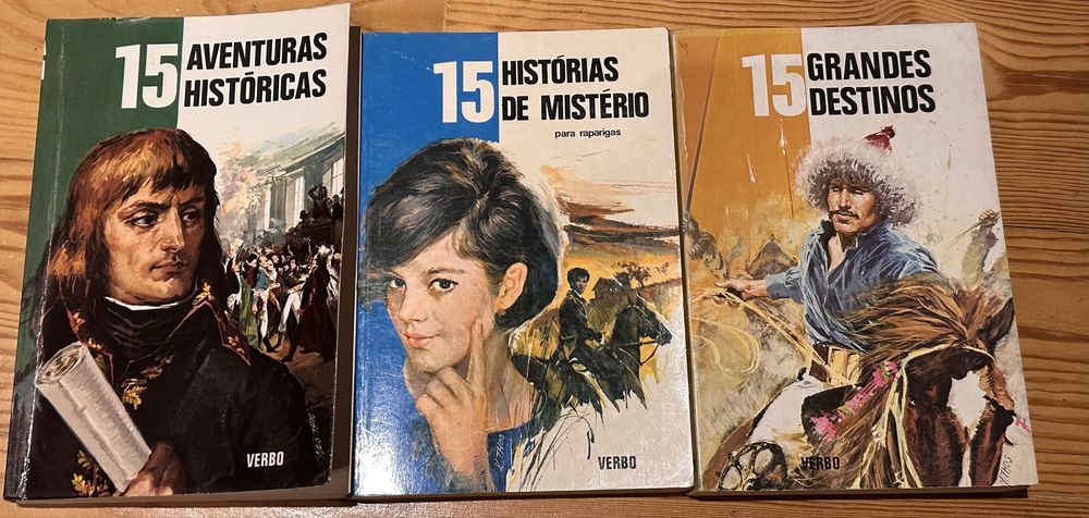 Livros verbo Serie 15 , misterios, aventuras, grandes destinos