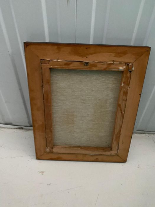 Quadro antigo pintado a óleo