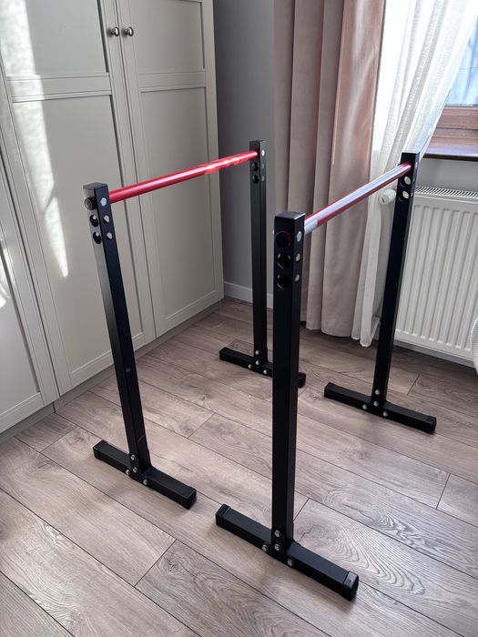 Poręcze do ćwiczeń dipów stabilne jak nowe