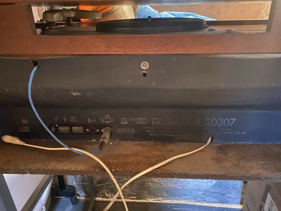 Gramofon radio unitra diora trubadur