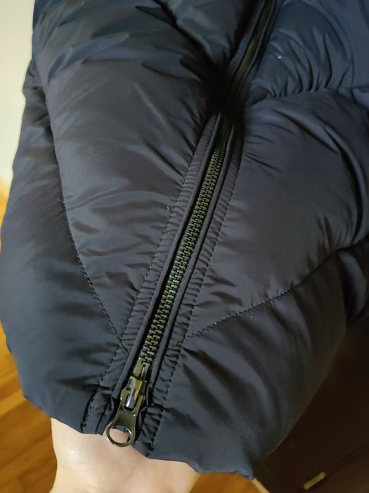 Натуральний пуховик 52р