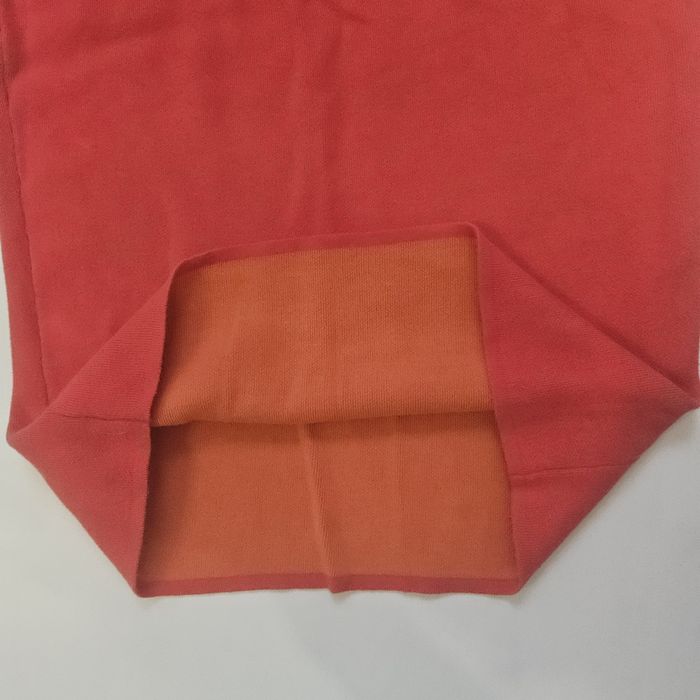 Spódnica solar xs s czerwona zimowa gruba sweterkowa