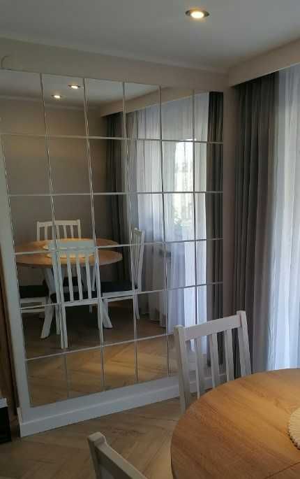 Lustro ścienne akrylowe prostokąty zestaw 9 sztuk 210 x 300 mm