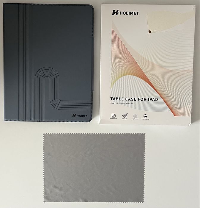 Etui HOLIMET iPad Air 11/10.9" niebieskie miejsce na rysik