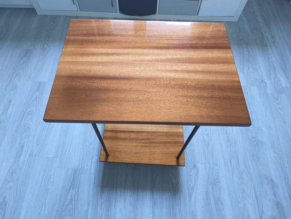 Stolik RTV stół PRL Vintage fajny oryginalny stan 2 szt