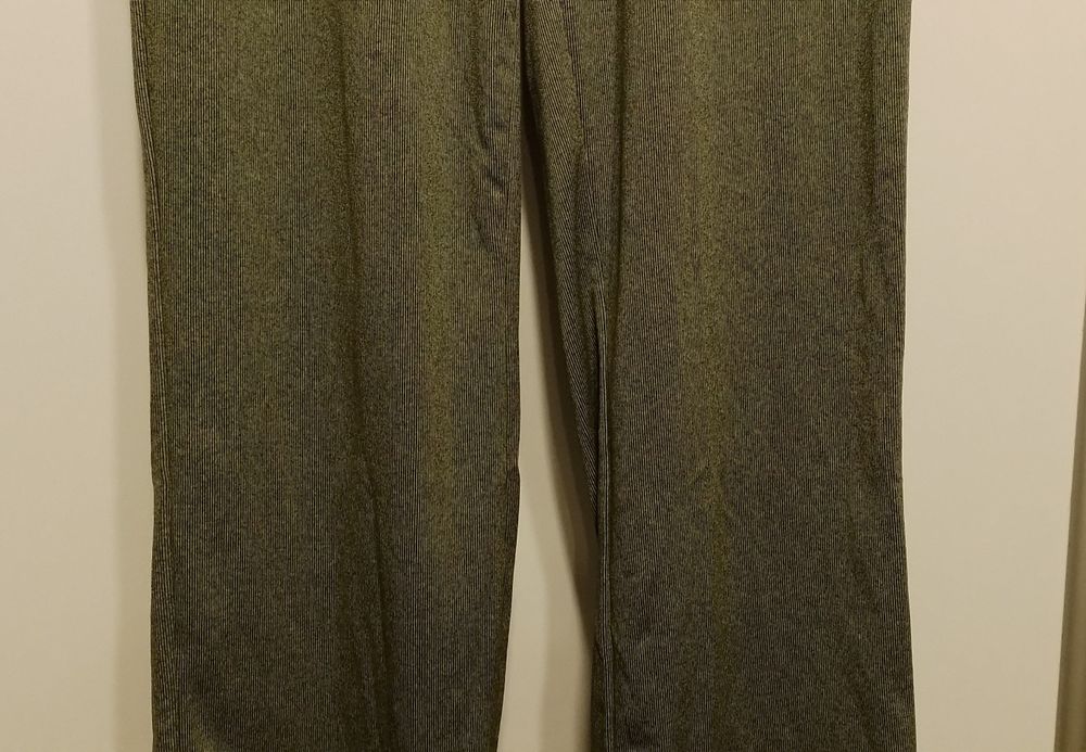 Zielone getry legginsy spodnie damskie rozm S
