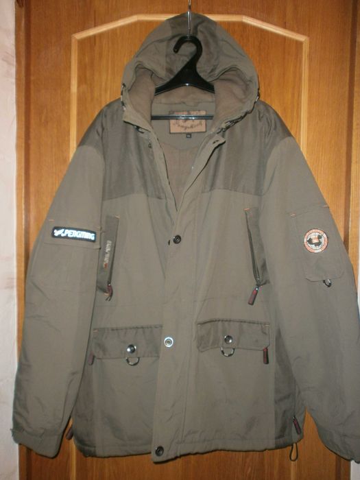 Куртка парка аляска Peng Ming, олива, разм. XXL, наш 56. ПОГ-68 см