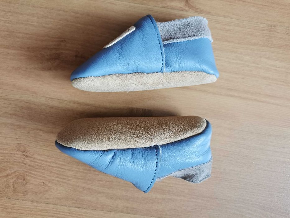 Kapcie ocieplane niechody 11cm rozmiar 18