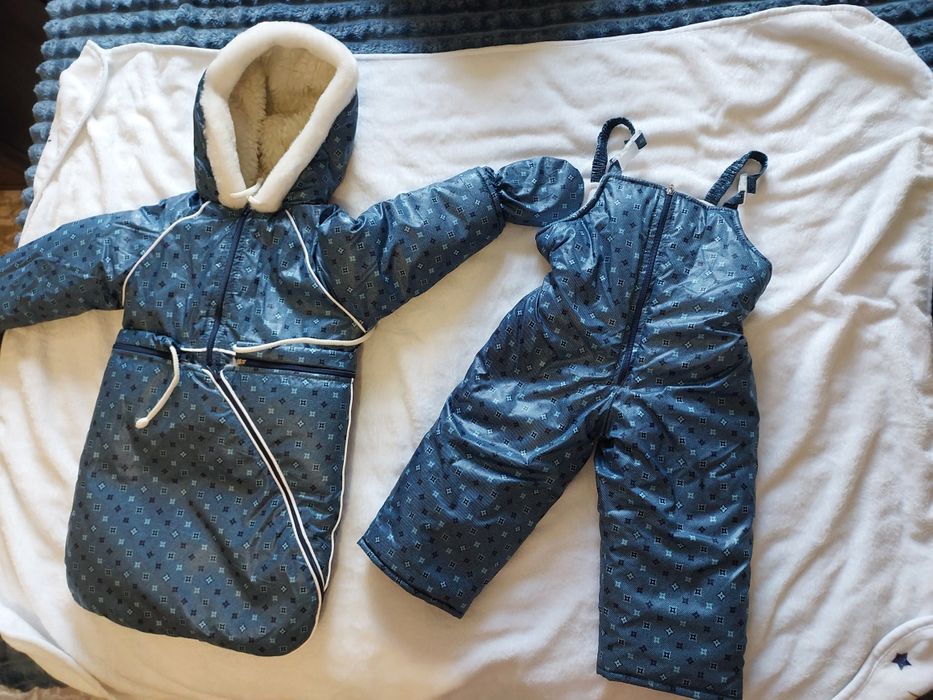 Зимовий комбінезон на хлопчика