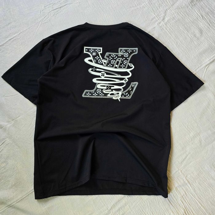 Футболка LV Black Premium Cotton
