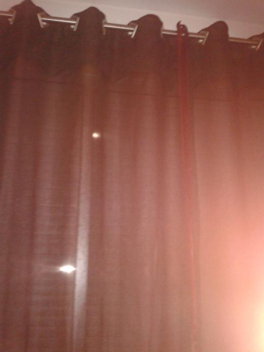 vendo cortinas em organza