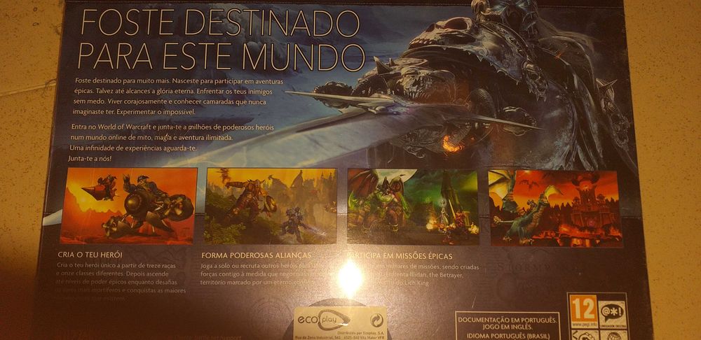 World of Warcraft Starter Pack Battle chest  Novo e selado