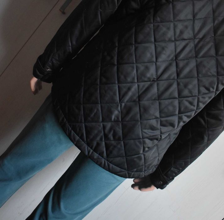 Kurtka przejściowa XL pikowana elegancka wiosenna prosta męska Quickside