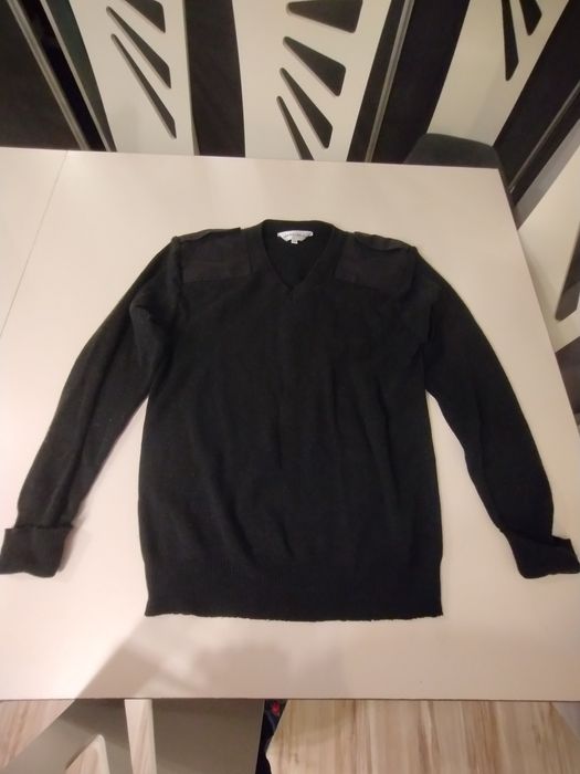 Sweter męski czarny r.m