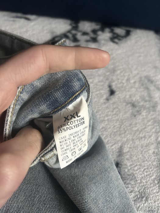 Spodnie jeansowe unisex XXL