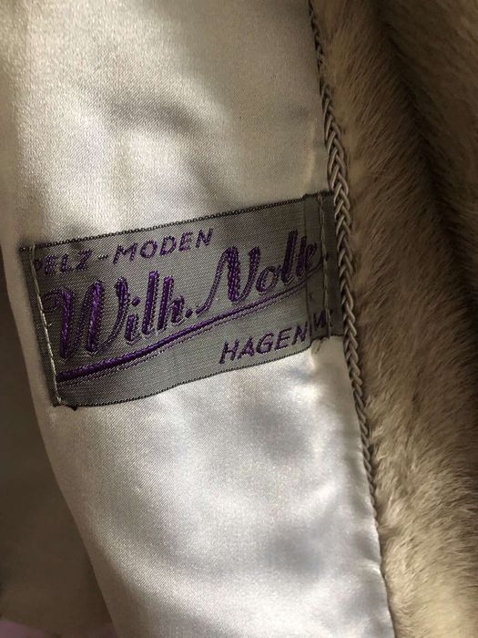 Полушубок  натуральный норковый