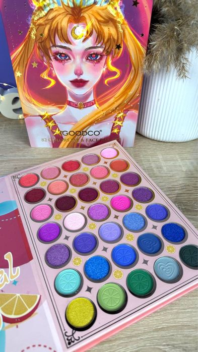 Дитяча косметика, палетки з косметикою, два види