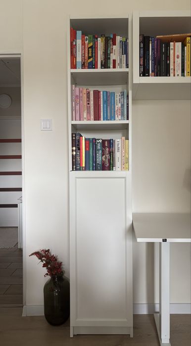 Regał Billy Ikea | Drzwi Oxberg - jak nowe!