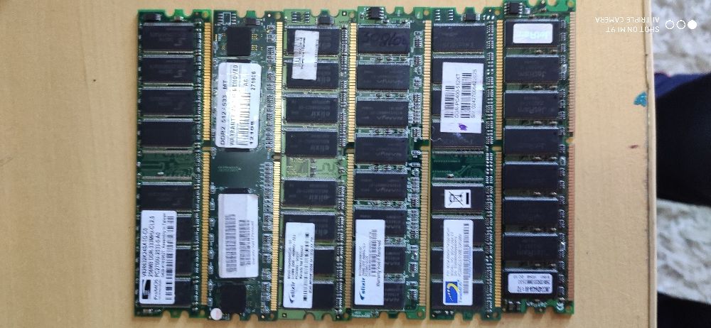 Memórias Ram DDR e Outras