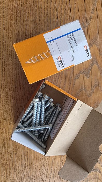 HECO MULTI-MONTI-plus 10×80  NOWE śruby kotwy