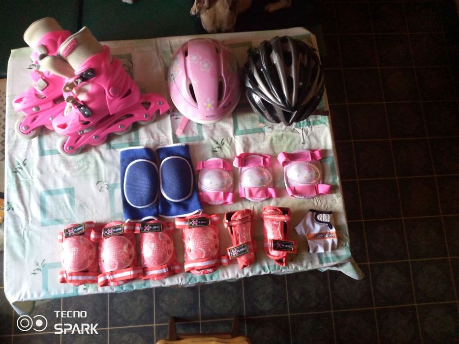 Ролікі для дівчинки з захистом