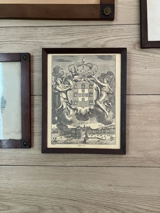 Quadros antigos (lote de 6)