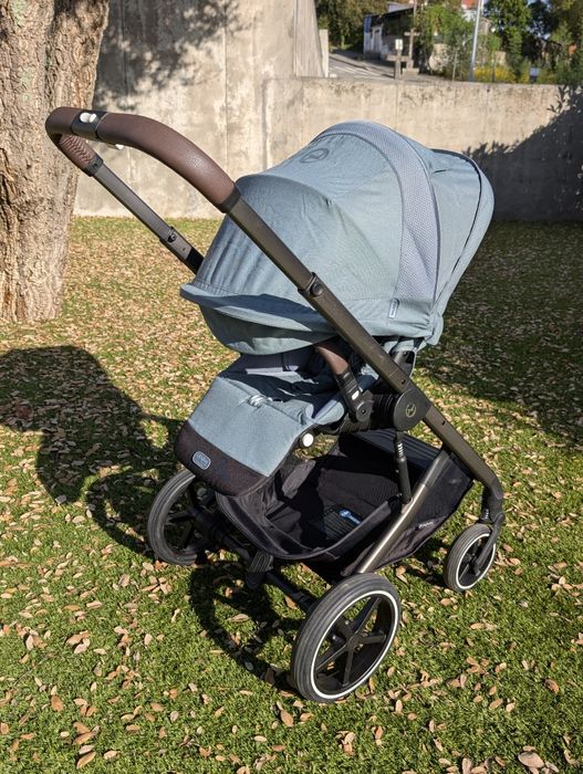 Carrinho de bebé Balios S Lux + Alcofa + acessórios