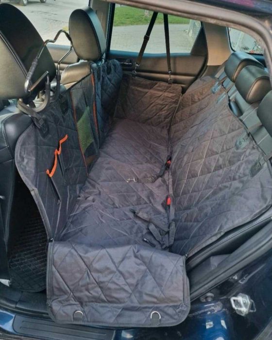 Samochodowa Mata Ochronna dla Psa Wodoodporna Duża Czarna 145x204 cm