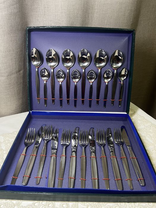 Zestaw sztućców ze stali nierdzewnej Rostfrei - 24 elementy  #23