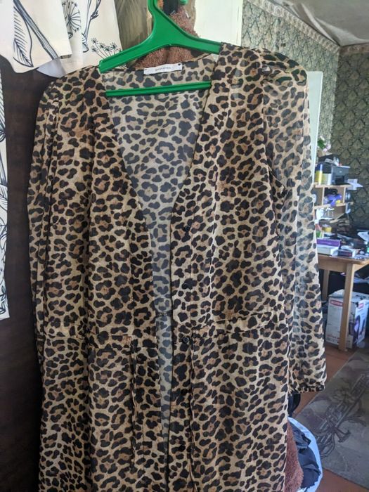 Накидка, платье пляжная шифон