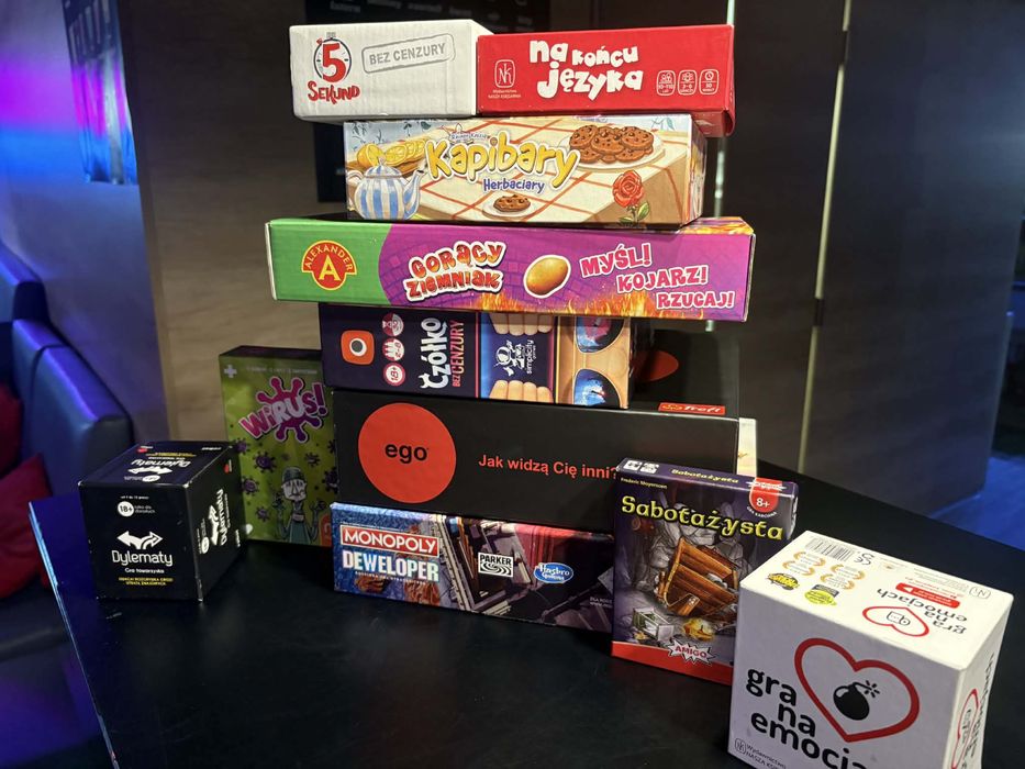 Gry planszowe monopoly itd