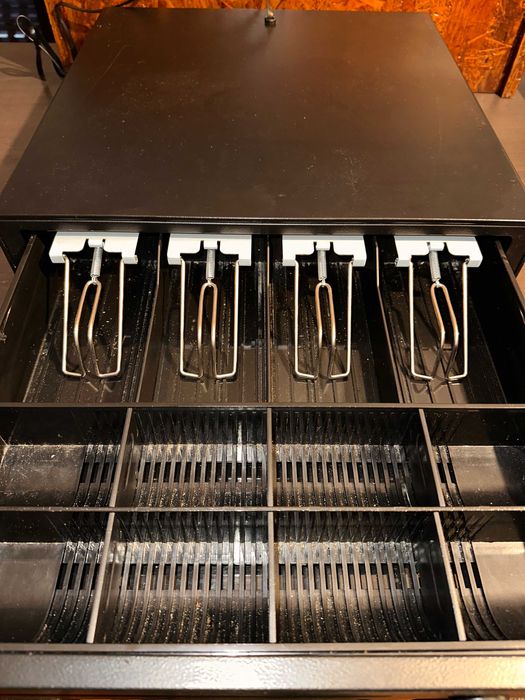 Apg Cash Drawer Vasario Slide-out Cash Drawer, Black