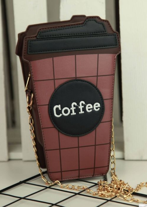 Torba na ramię CROSSBODY - Coffee