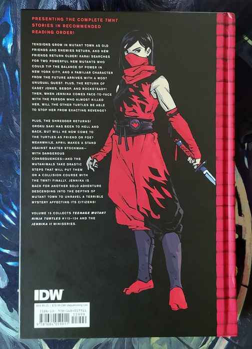 Livro Teenage Mutant Ninja Turtles IDW Collection Vol 15