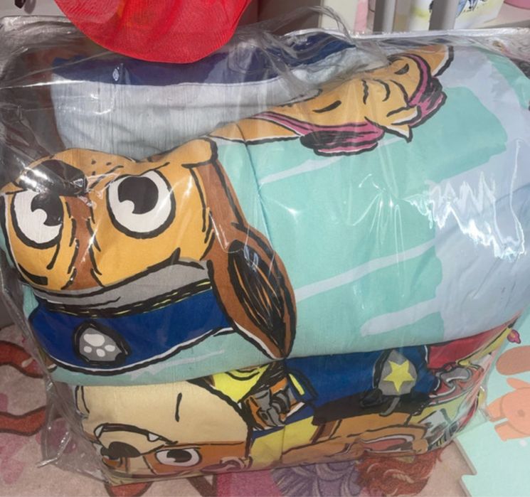 Edredão novo patrulha pata