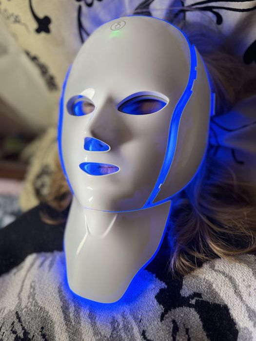 LED Mask Face and Neck White