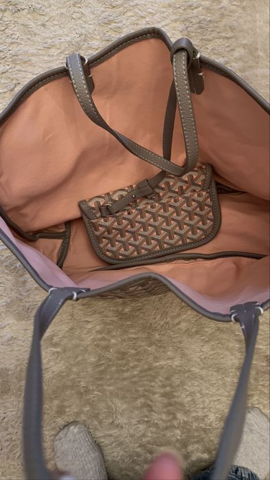 Bolsa goyard usada uma vez