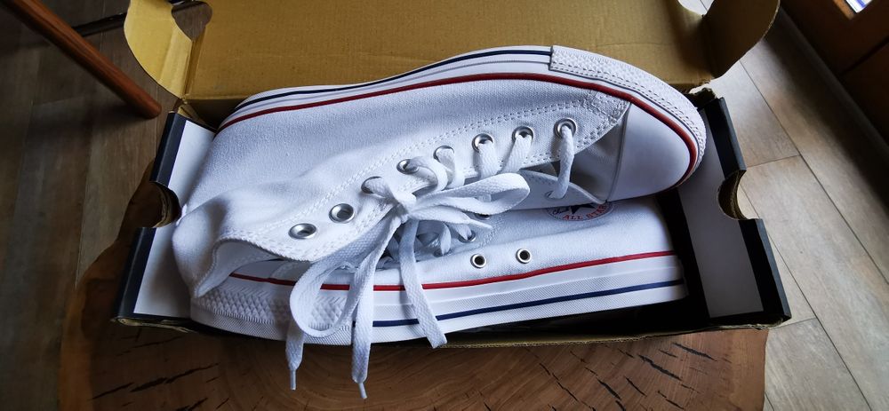 Buty Converse all star hi optical white Nr 43