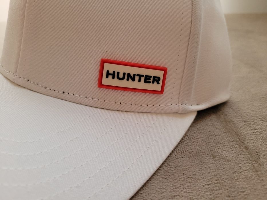Czapka z daszkiem Hunter Biała