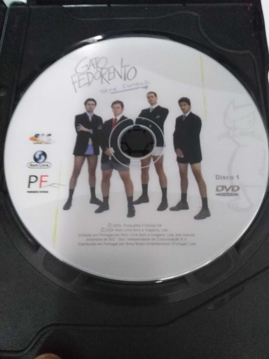 Gato Fedorento serie Fonseca - DVD Duplo.