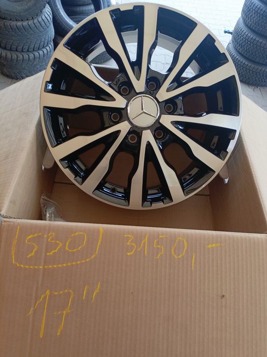 Nowe felgi aluminiowe Mercedes sprinter 6x130 6,5jx17 et54